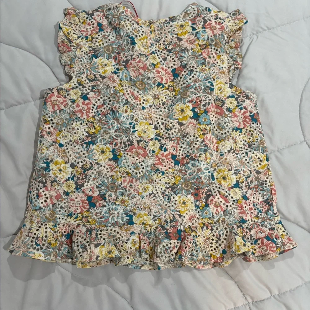 Solitaire Vibrant Floral Top - Picture 2 of 4